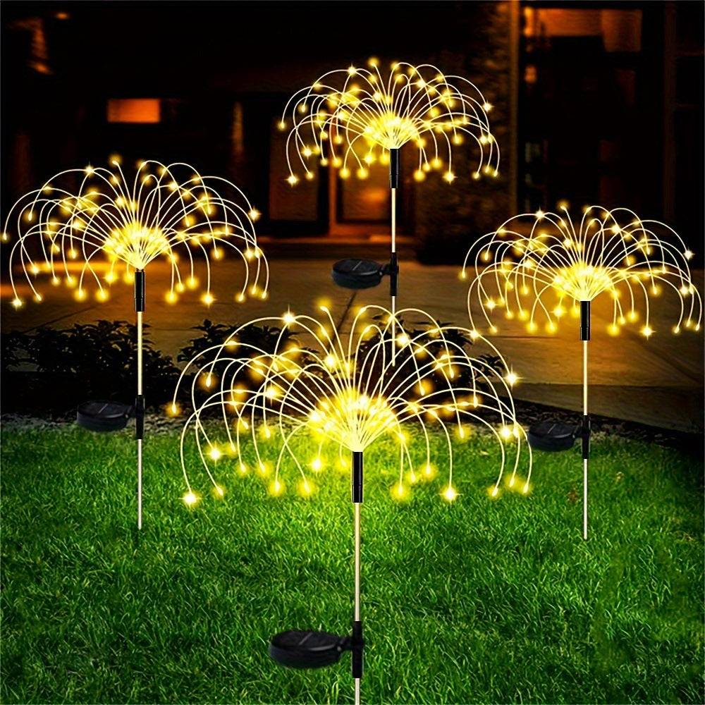 Outdoor Garden Waterproof Solar Firework Lights