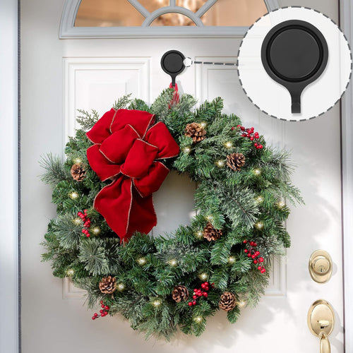 Pinch-Free Magnetic Wreath Hanger