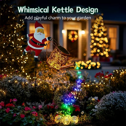 Santa Solar Kettle Lights