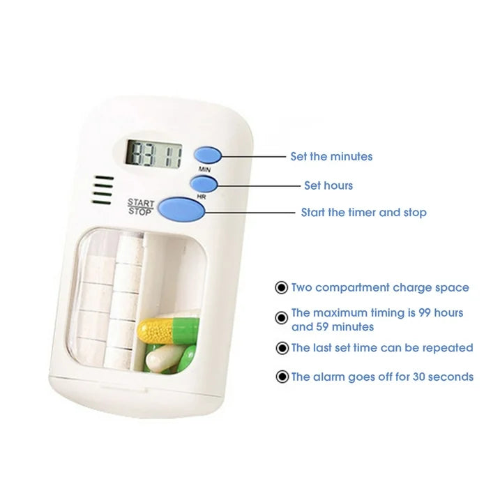 Electronic Timed Pill Dispenser