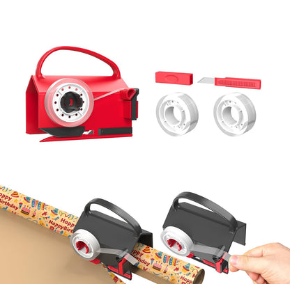 2025 NEW Wrapping Paper Cutter & Tape Dispenser