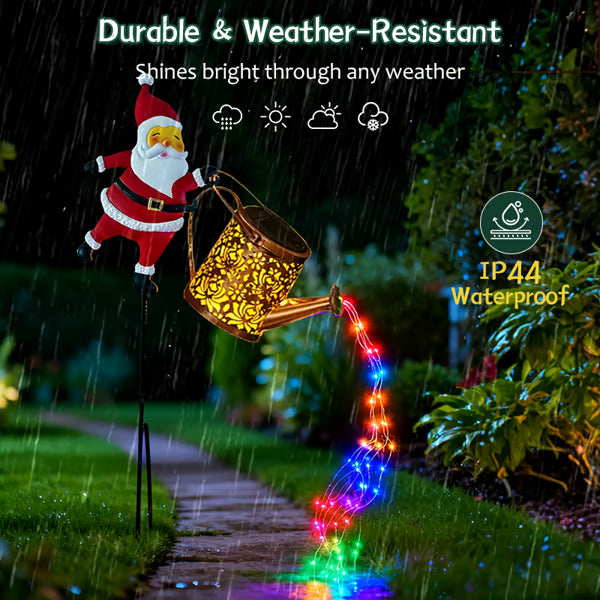 Santa Solar Kettle Lights