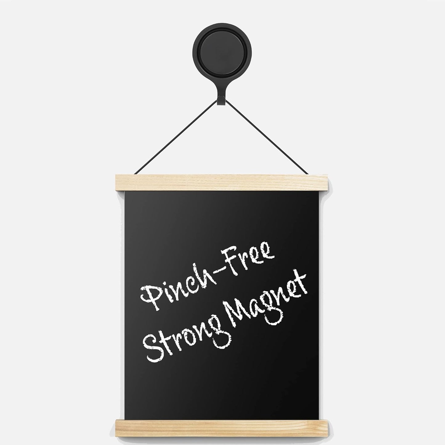 Pinch-Free Magnetic Wreath Hanger