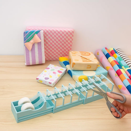 Desktop Tape Dispenser for Gift Wrapping & Crafts