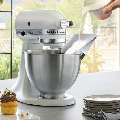 Universal Stainless Steel Stand Mixer Pouring Chute