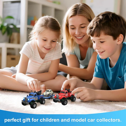 Mini Alloy Truck RC Car with LED Lights