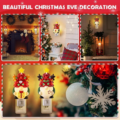 Christmas Gnome Night Light