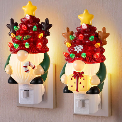 Christmas Gnome Night Light