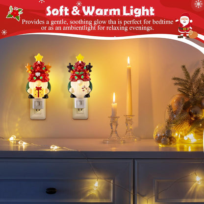 Christmas Gnome Night Light