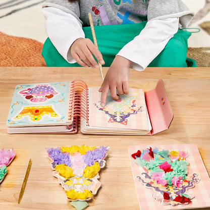 3 in 1 Poke Princess Dress Art Craft Kits for Kids