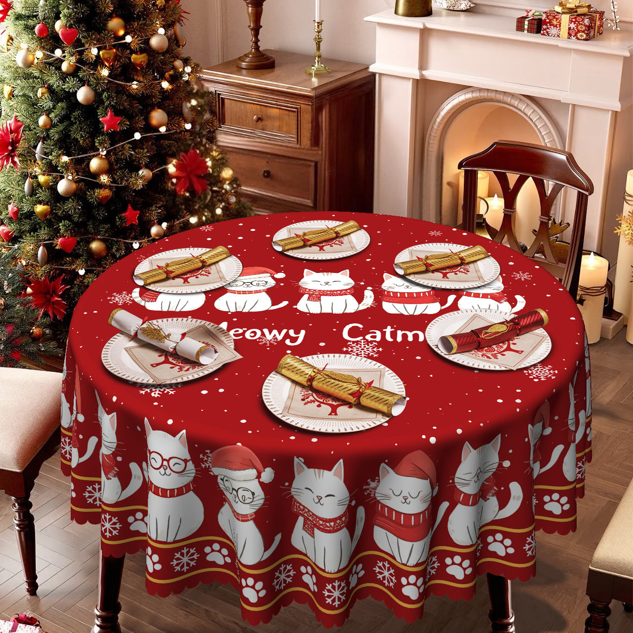 🏆Flash Sale⚡ Christmas Tablecloth