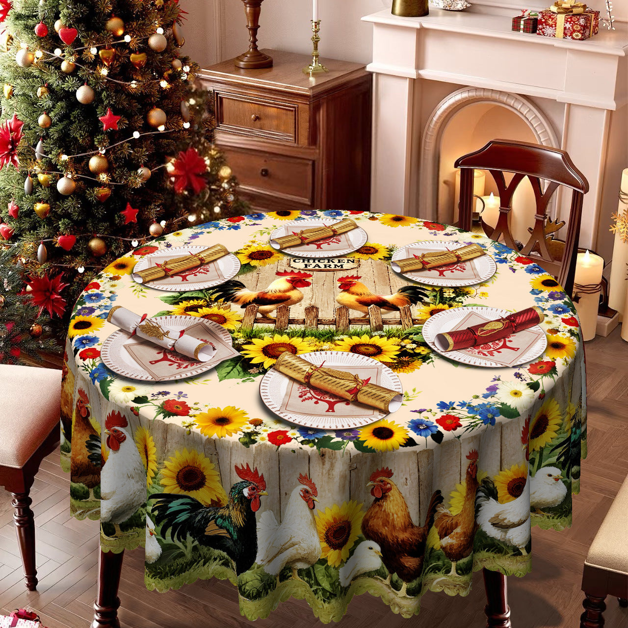🏆Flash Sale⚡ Christmas Tablecloth