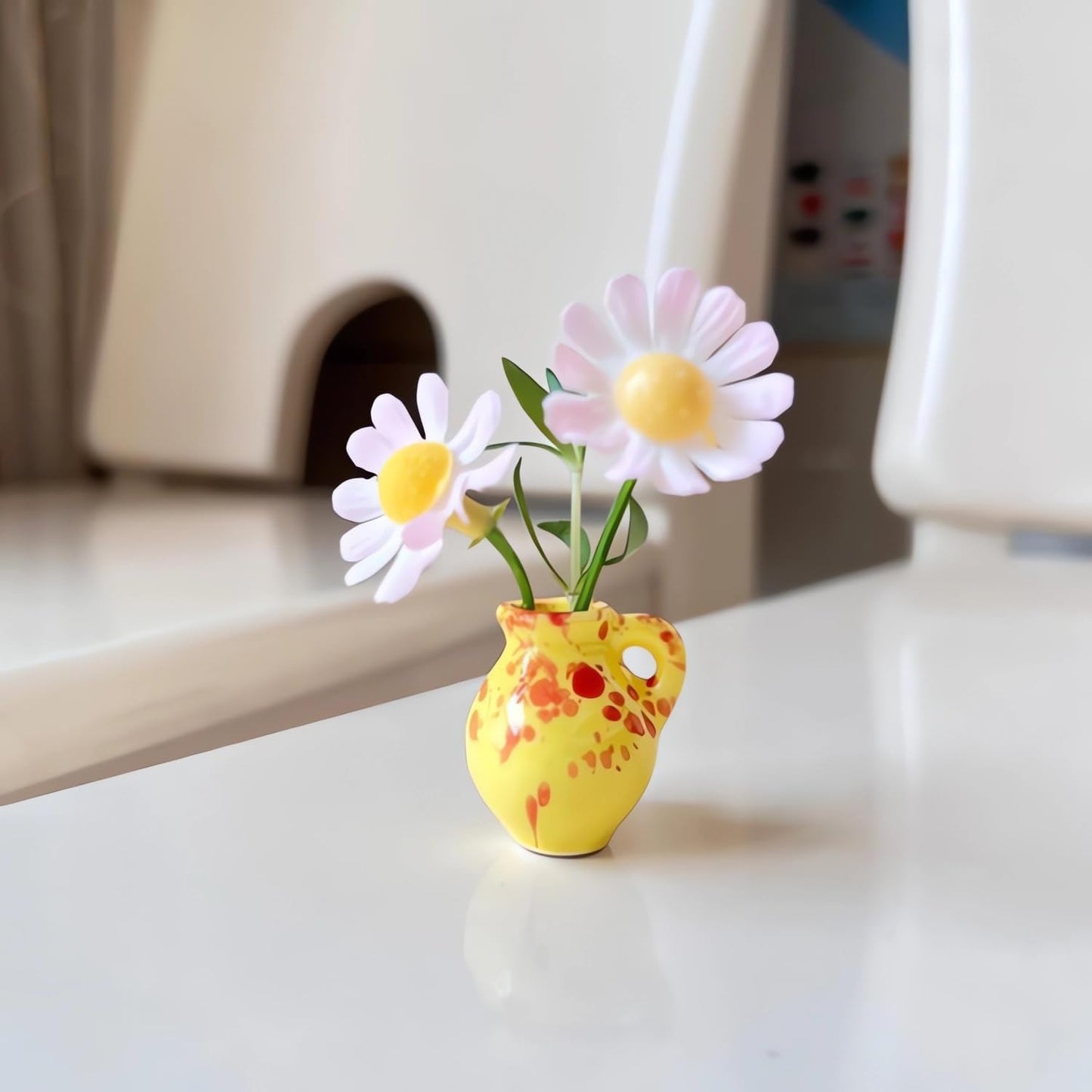 Mini Plant Vase Magnets for Fridge