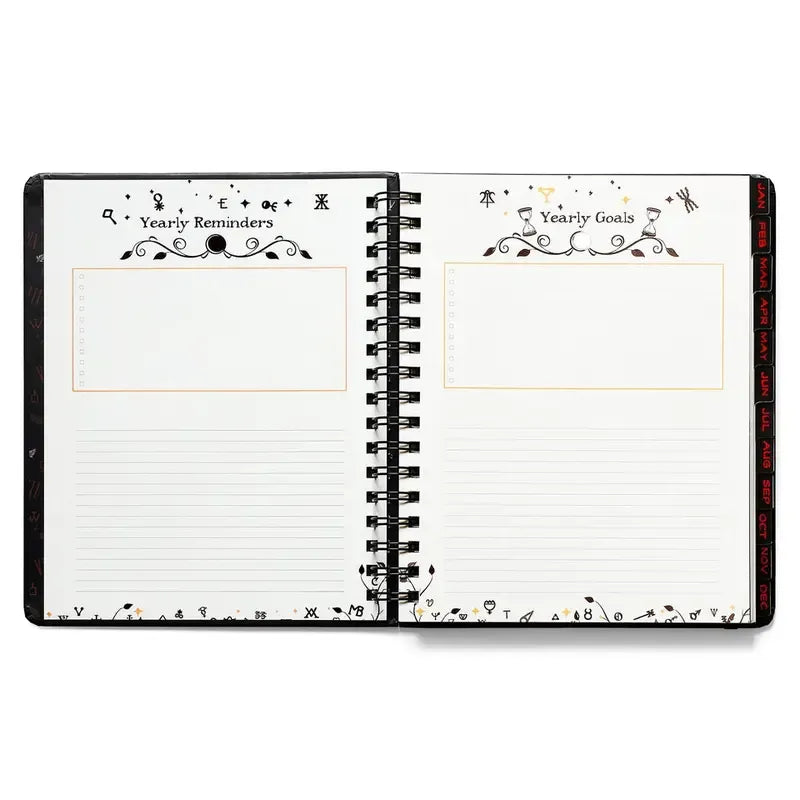 💥Limited Inventory Available! 📚🧙‍♀️Waiting for the Night 2026 Weekly Planner🧹HARDCOVER BOOK