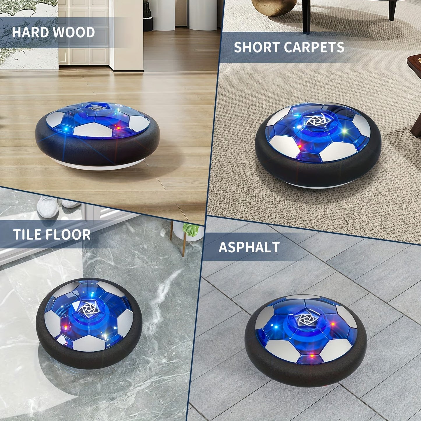 ⚽ Light-Up Hover Soccer Ball