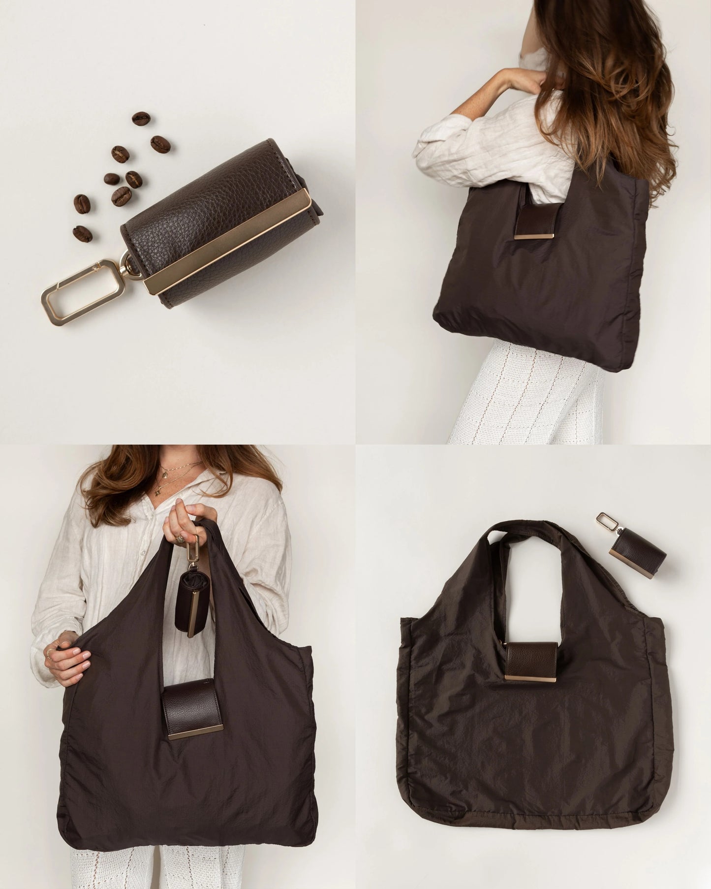 Expandable Keychain Tote Bag