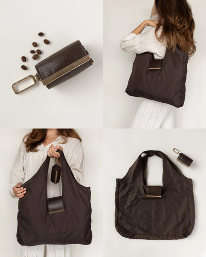Expandable Keychain Tote Bag