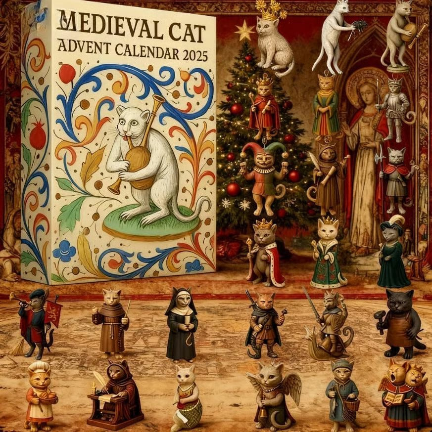 Medieval Cat Advent Calendar 2025