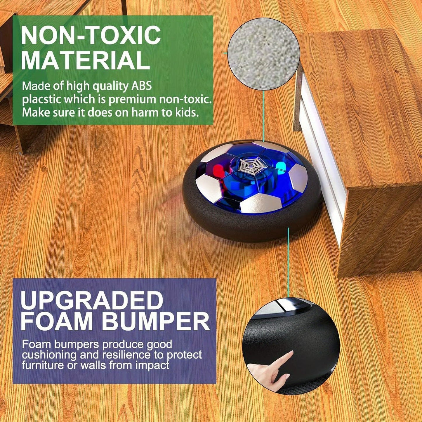 ⚽ Light-Up Hover Soccer Ball