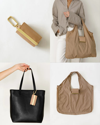 Expandable Keychain Tote Bag