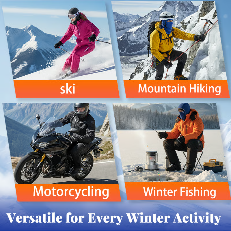 3-in-1 Balaclava Face Ski Mask