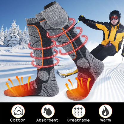 Unisex Rechargeable Heated Warm Socks
