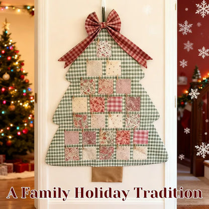 🎄Handmade Fabric Christmas Tree Advent Calendar