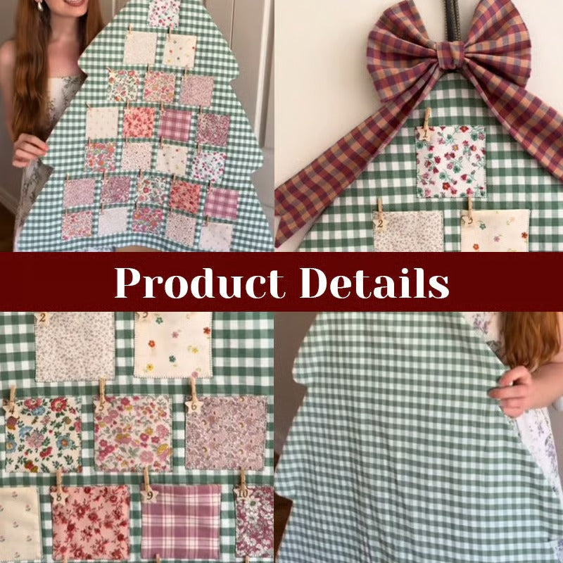 🎄Handmade Fabric Christmas Tree Advent Calendar