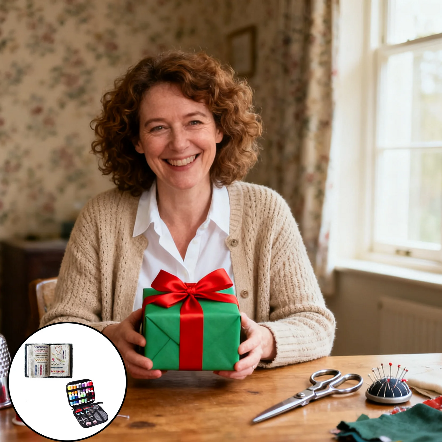 Portable All-Scenario Embroidery Stitch Book + Professional Sewing Kit