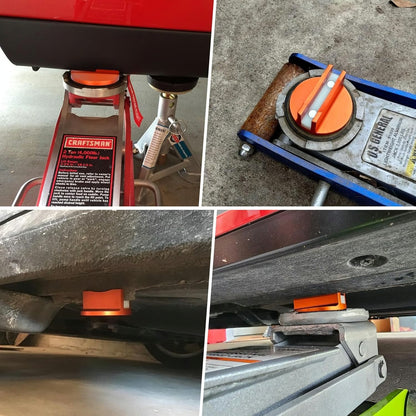 🧲 Universal Aluminum Slotted Grooved Magnetic Jack Pad