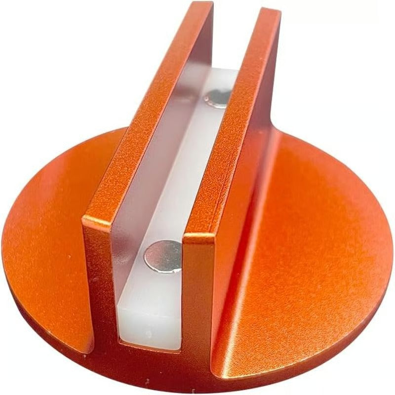 🧲 Universal Aluminum Slotted Grooved Magnetic Jack Pad