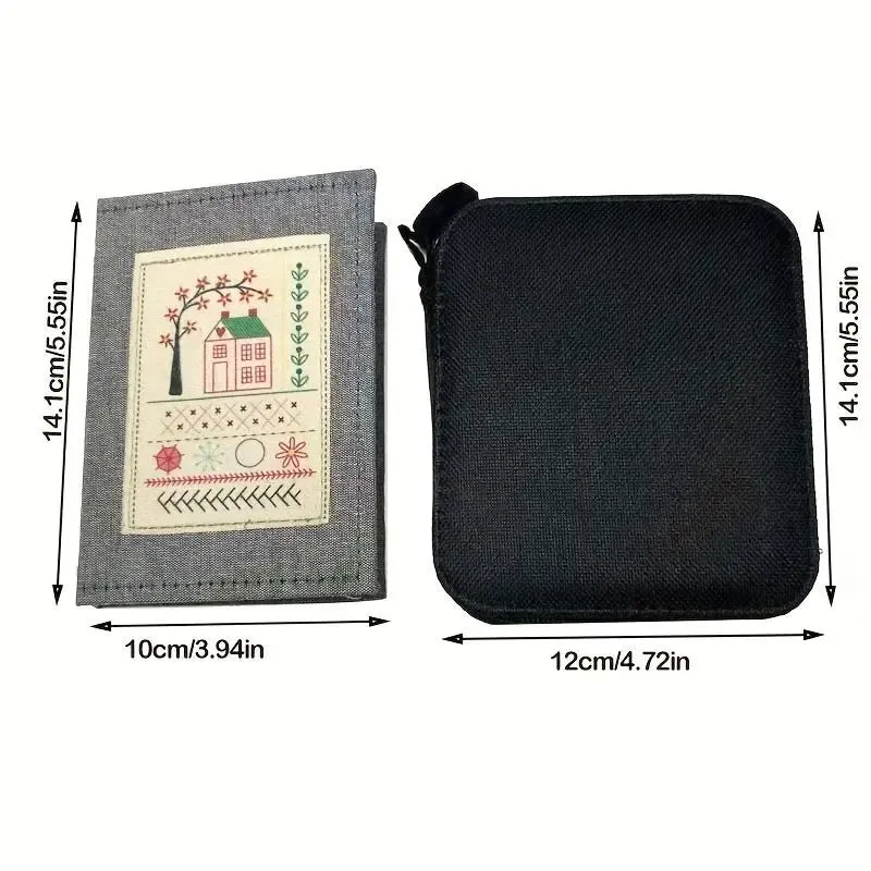 Portable All-Scenario Embroidery Stitch Book + Professional Sewing Kit