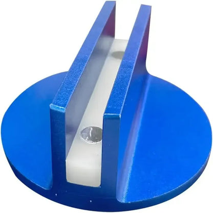 🧲 Universal Aluminum Slotted Grooved Magnetic Jack Pad