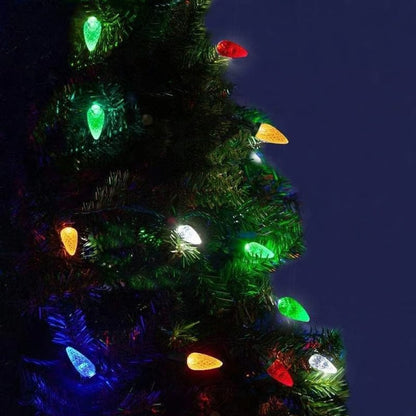Outdoor Festive Decorations Solar Christmas Tree LED Lights