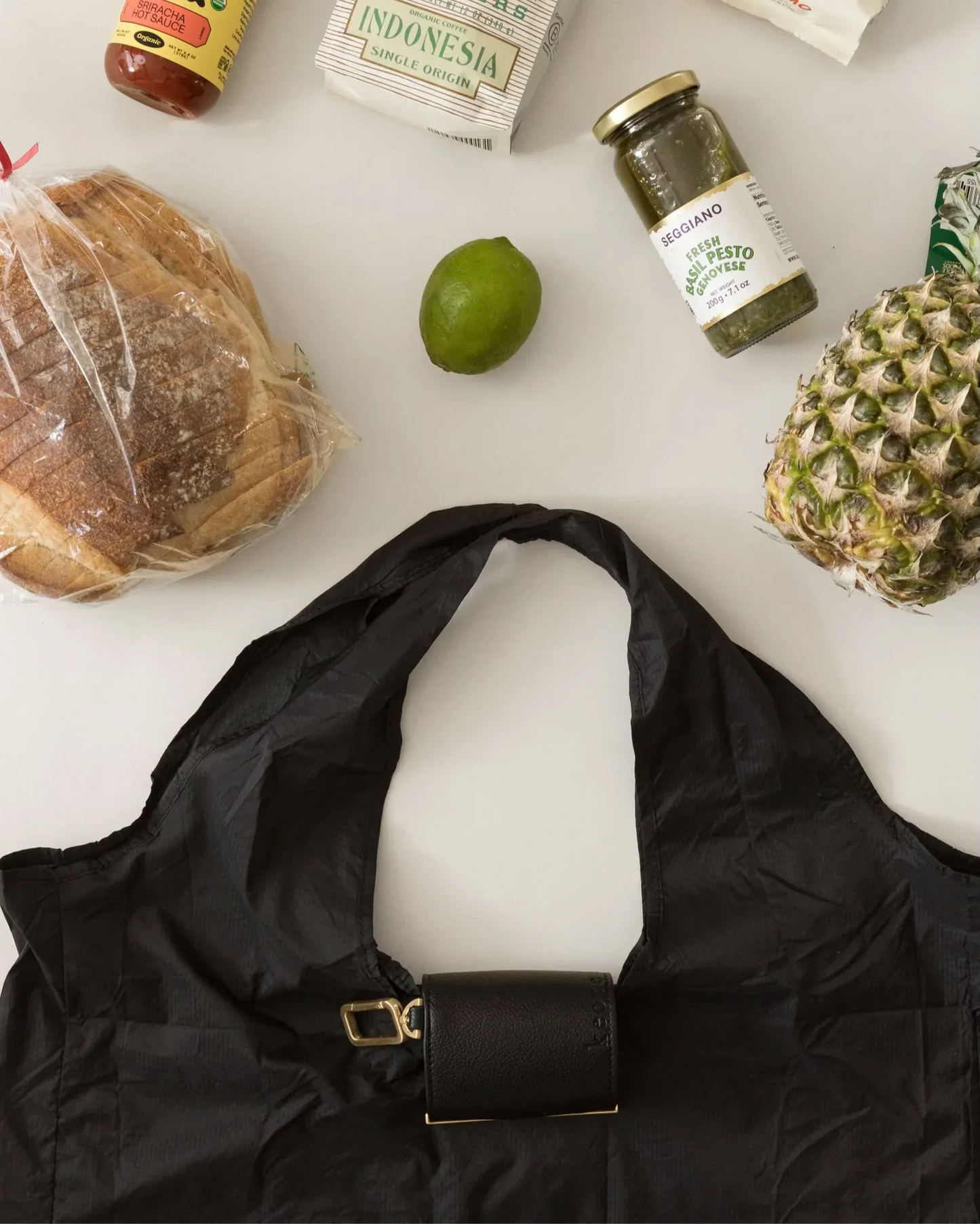 Expandable Keychain Tote Bag