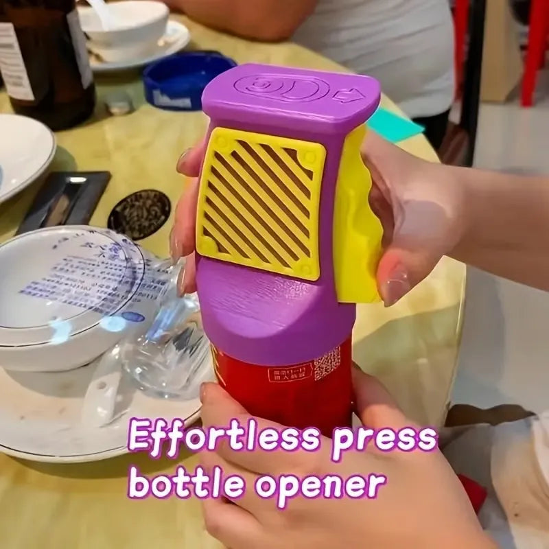 3D Printed Beverage Can Opener One-Press, Zero Mess