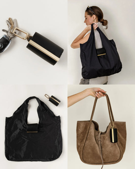 Expandable Keychain Tote Bag