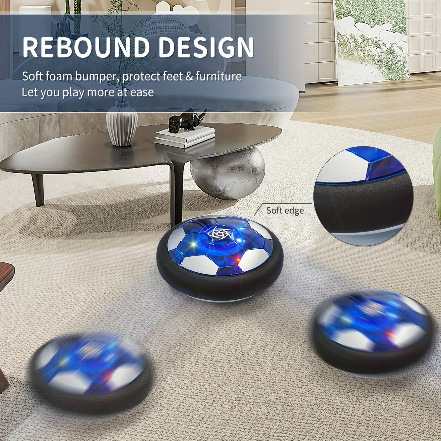 ⚽ Light-Up Hover Soccer Ball