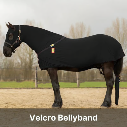 🐴 Resistance Premium Horse Full Body Slinky with Full Zipper Face & Forelock Saver