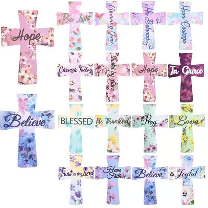 16 Pcs Magnetic Cross Bookmarks Gifts for Bible Study, Readers, Teachers, Students