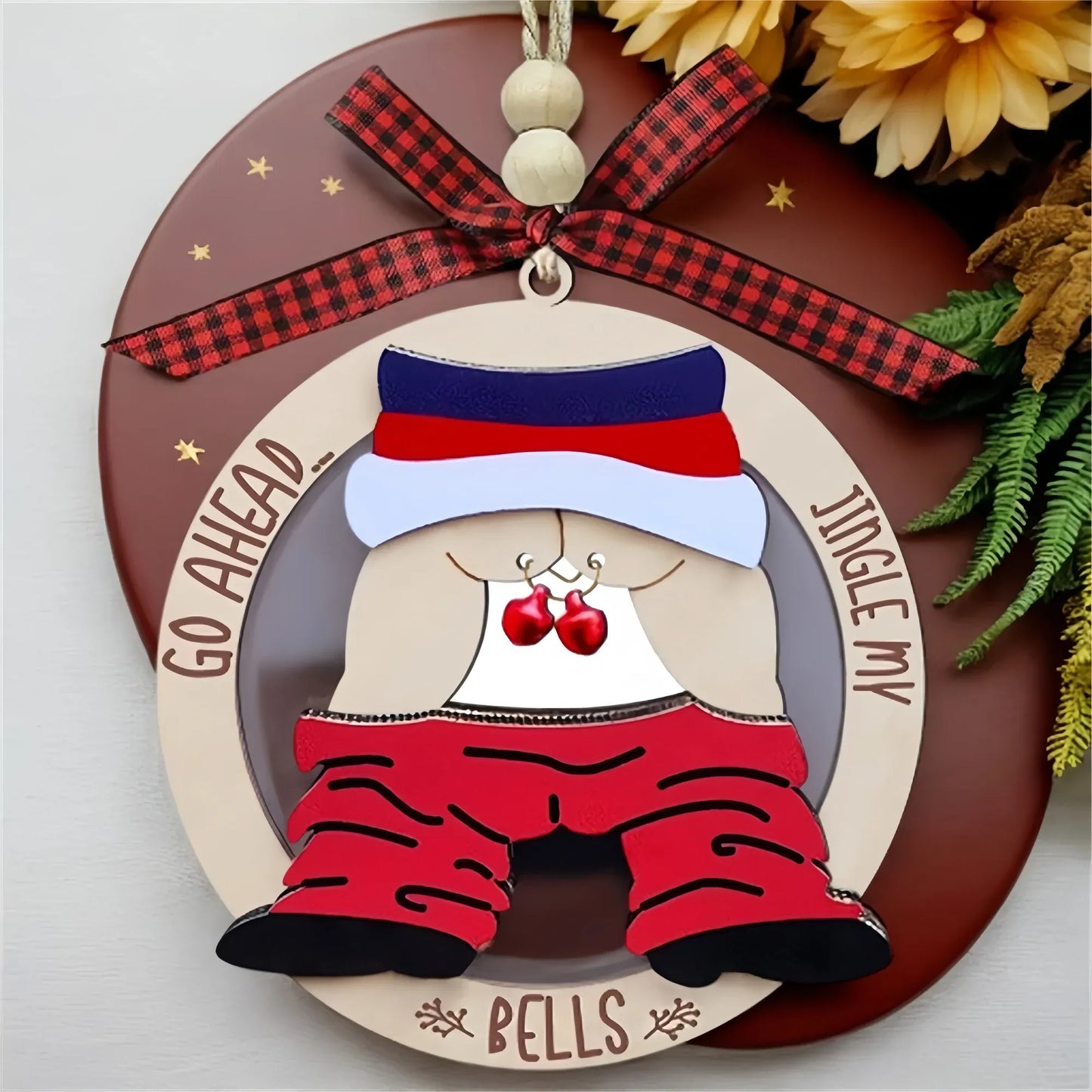 Go Ahead, Jingle My Bells Ornament